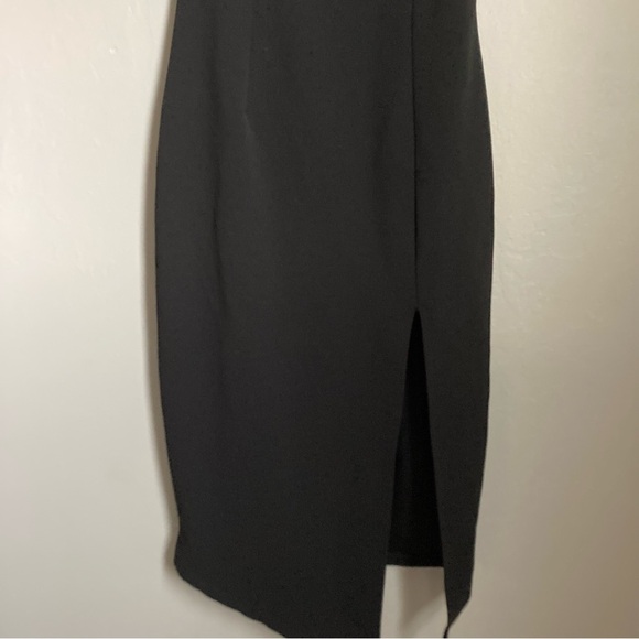 Princess Polly Black Cocktail Dress Size 2 - Picture 5 of 5